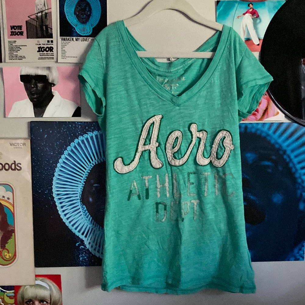 Teal Aeropostale Tee